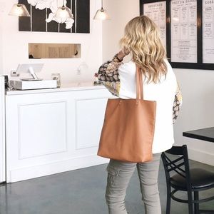 NWOT Around Town Tote - Brown